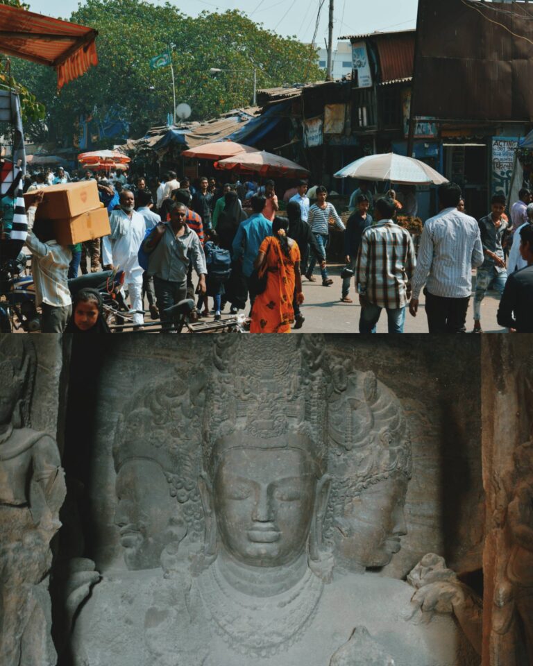dharavi slum tour + Elephanta caves tour